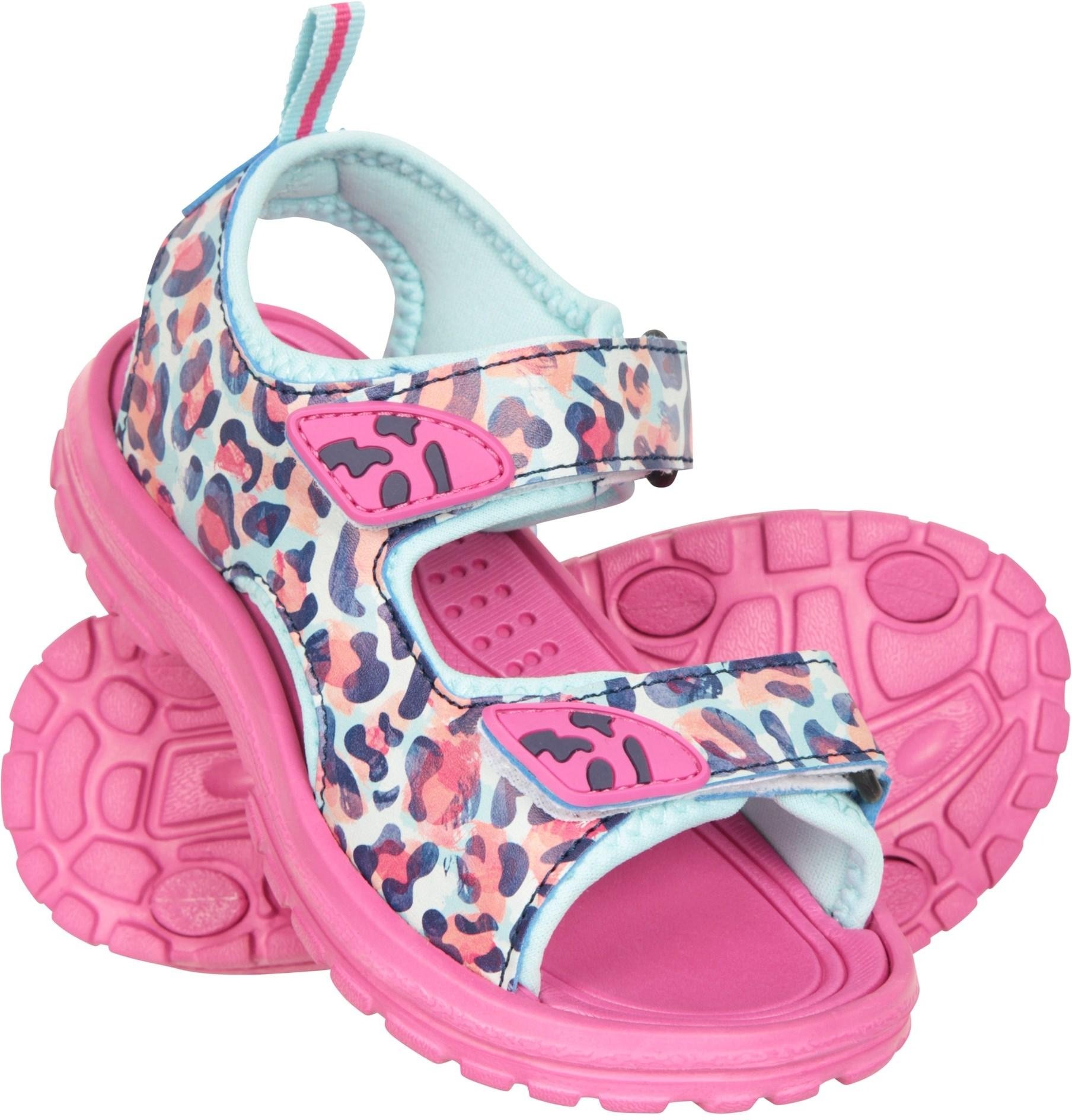 Mountain Warehouse - Mädchen Sandalen, Tierprint (Pink)
