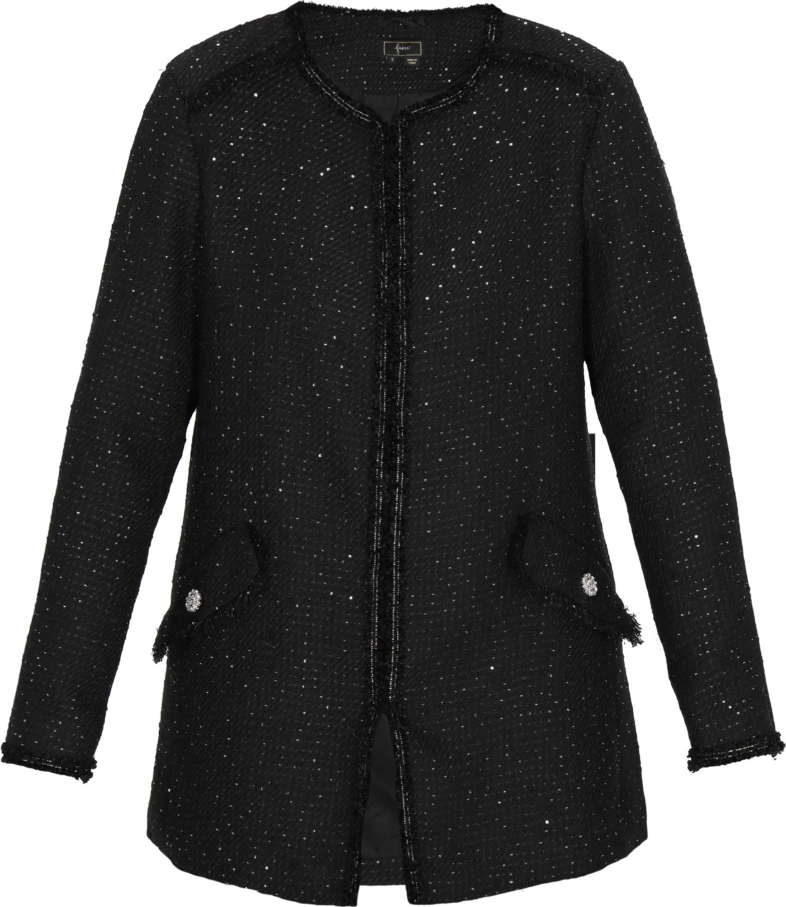 Faina Blazer Frauen Schwarz