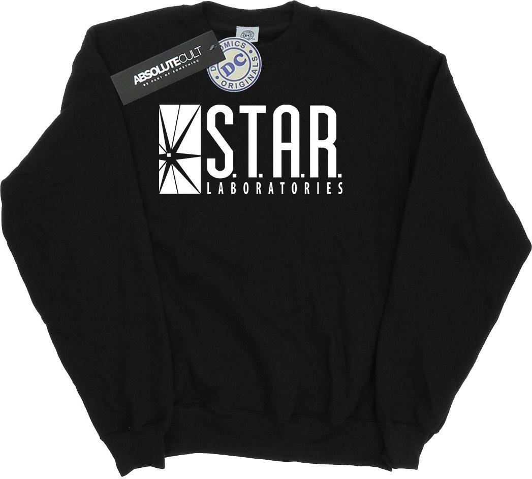 DC Comics - "STAR Labs" Sweatshirt für Damen (Schwarz)