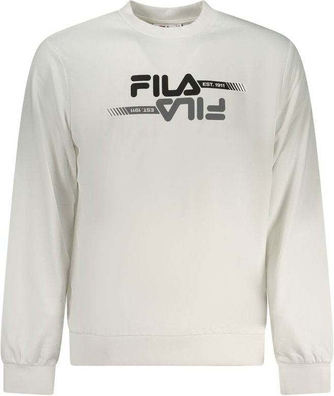 Fila Weiß Polyester Herren Sweatshirt
