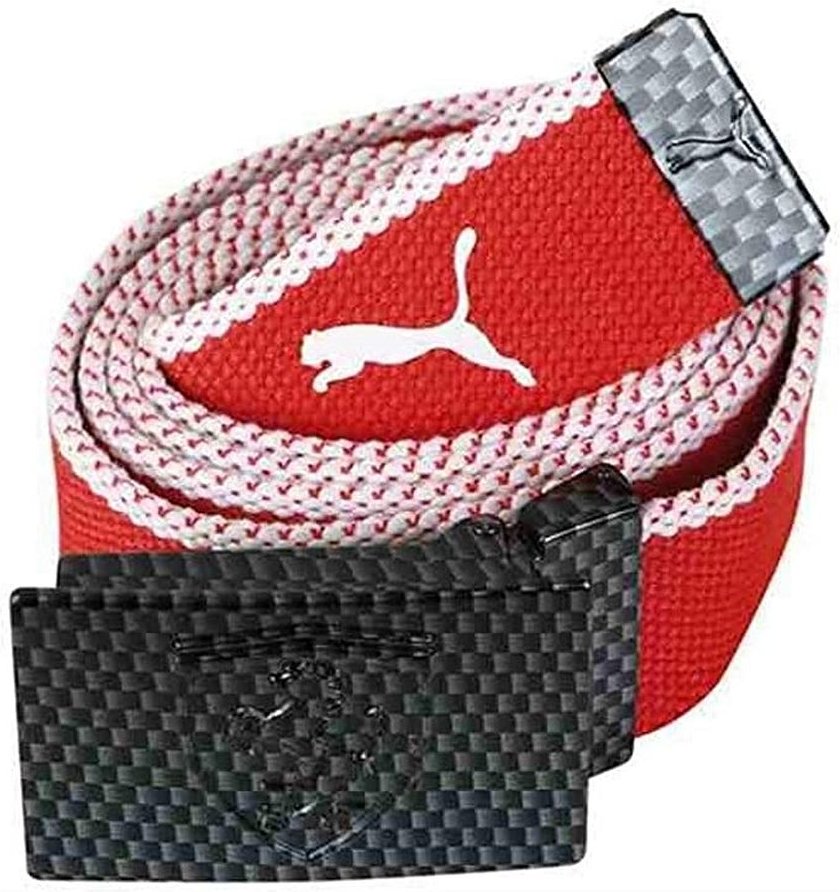 Puma Scuderia Ferrari Mens Red Belt
