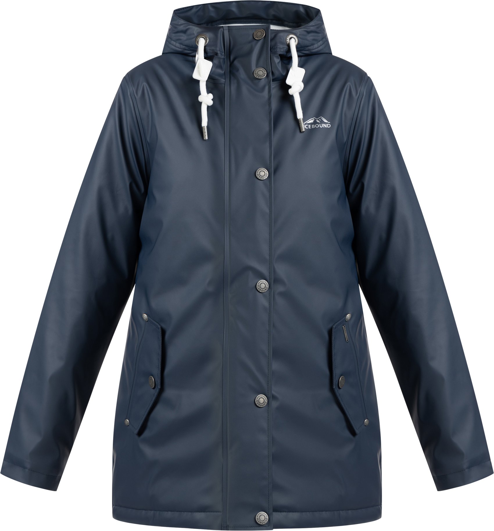 ICEBOUND Wattierte Regenjacke Damen Marine