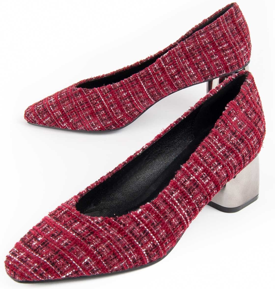 Montevita Nussia2 Roter Absatzschuh