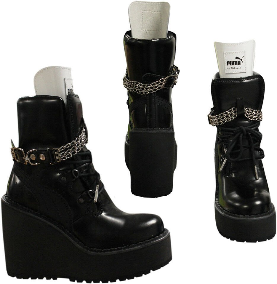 Puma x Fenty Black Grunge Stiefel - Frauen