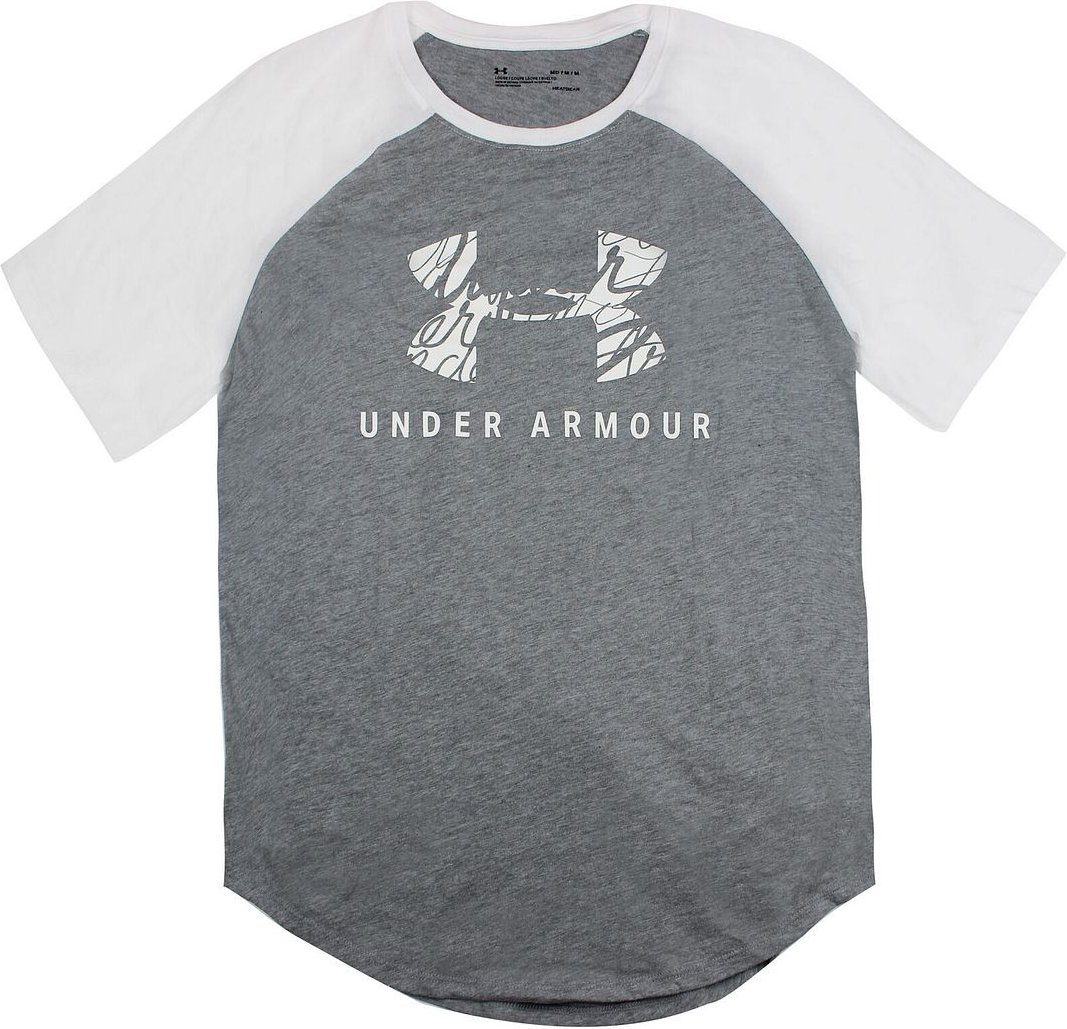 Under Armour Kurzschläfe runder Halsgrau Womens T-Shirt 1344388 035