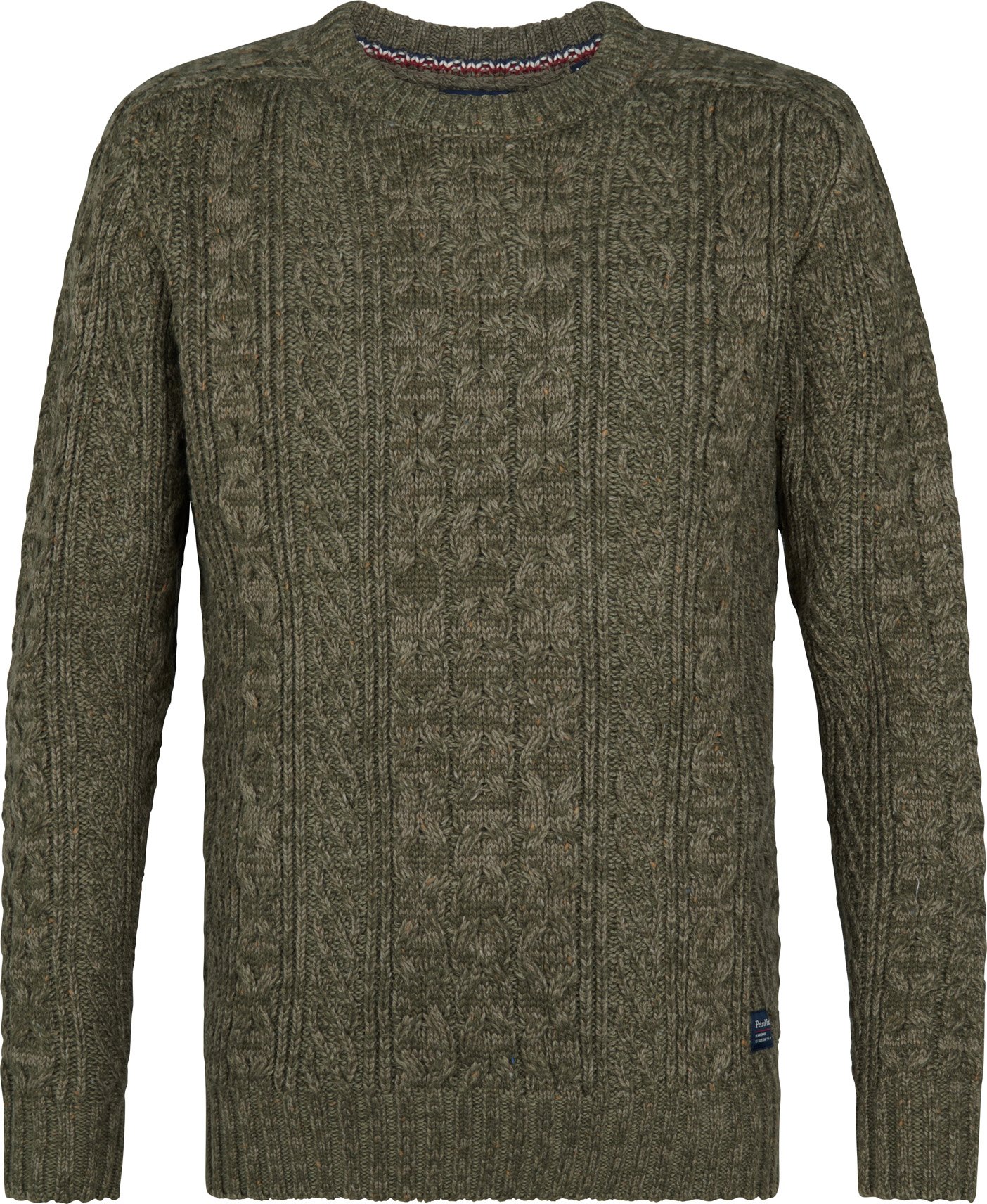 Petrol Industries - Groß gestrickter Pullover Medford Herren - Grün