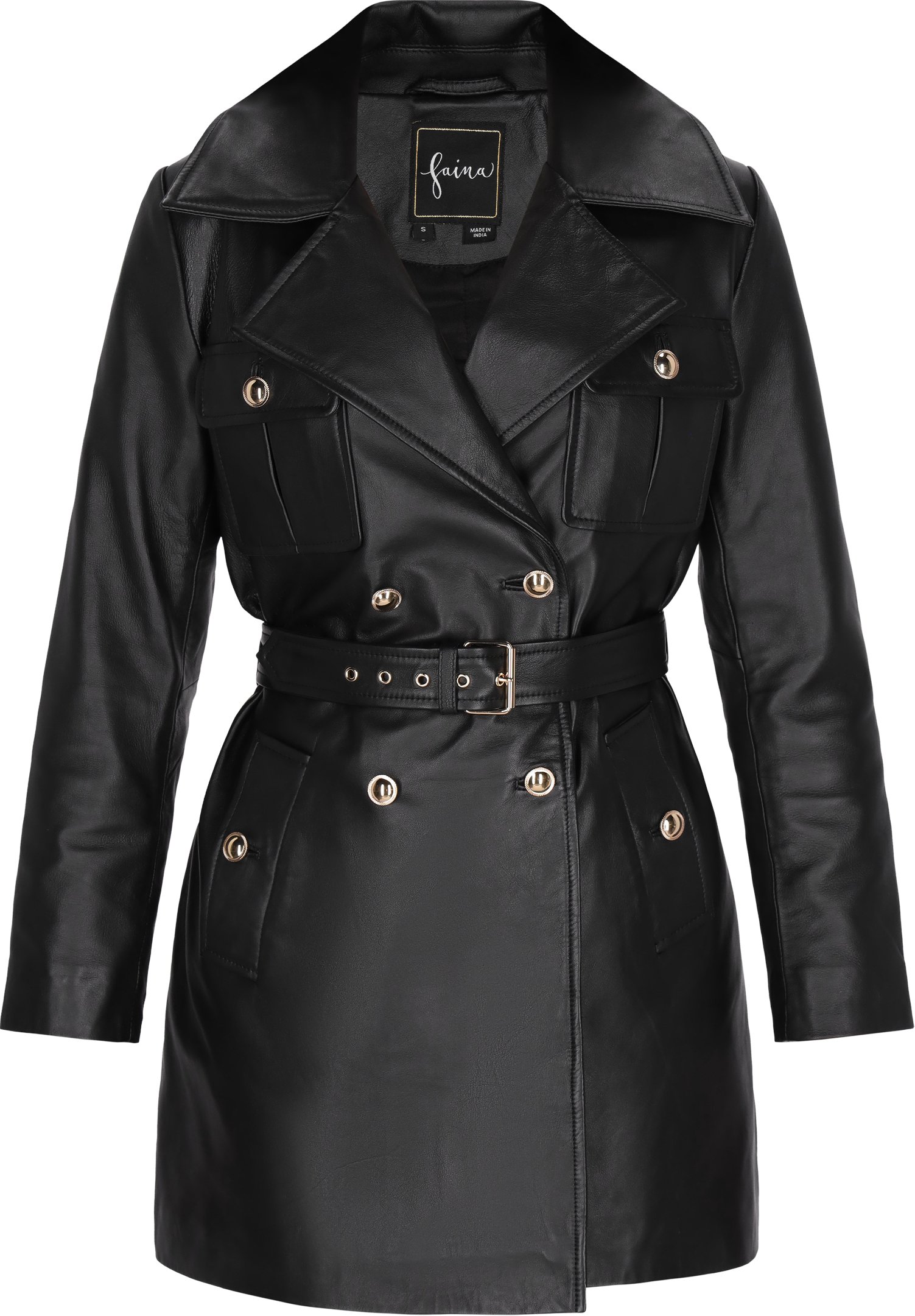 Faina Mantel Frauen Schwarz