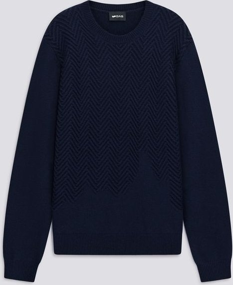 Herren Pullover mit schmaler Passform und Frontverarbeitung PABLITO