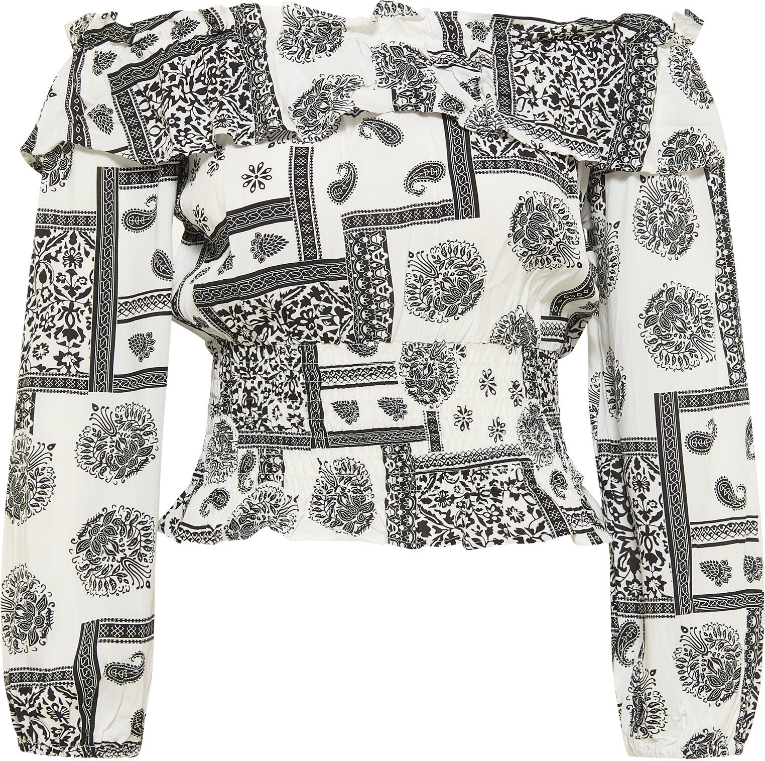 IZIA Blouse à Carmen gaya