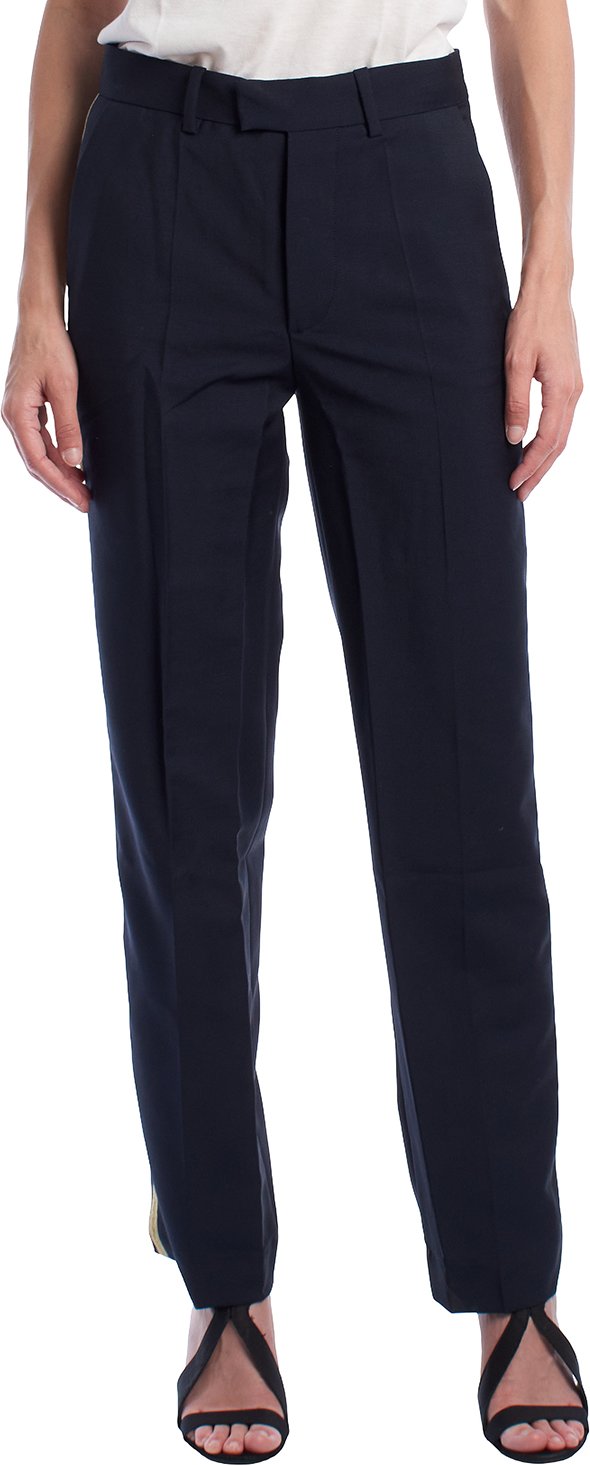 Damenhose mit geradem Bein und Bügelfalten WJCT0102F