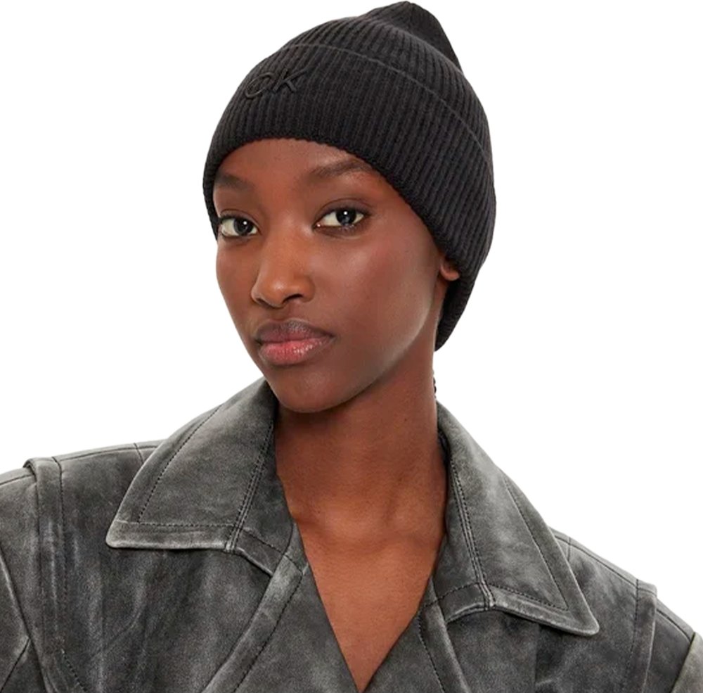 Calvin Klein Damen-Monogramm-Mütze