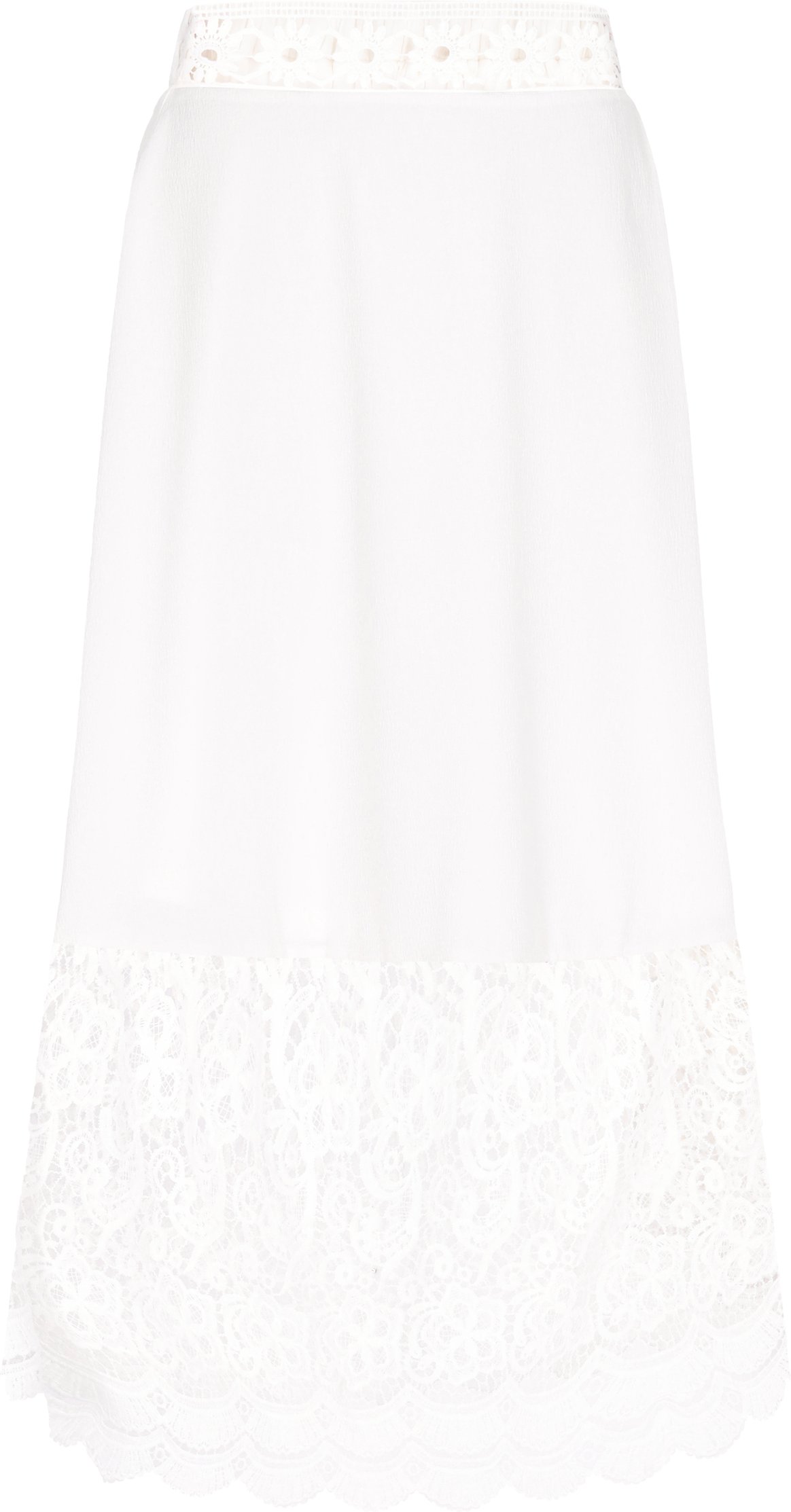 IZIA Rock Frauen Weiß