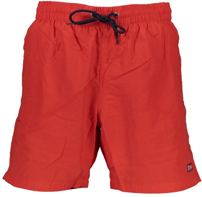 Thumbnail - Norwegen 1963 Rosso Poliammide Herren Badeboxer