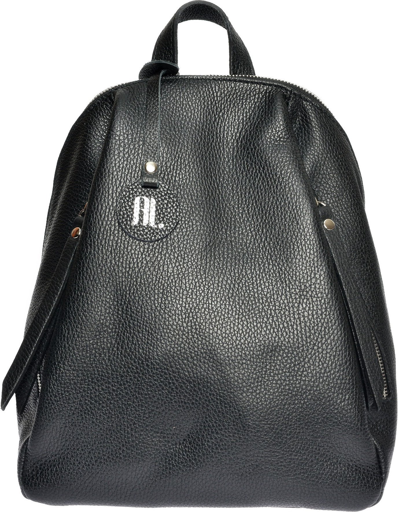 Anna Luchini Schwarz Rindsledertasche