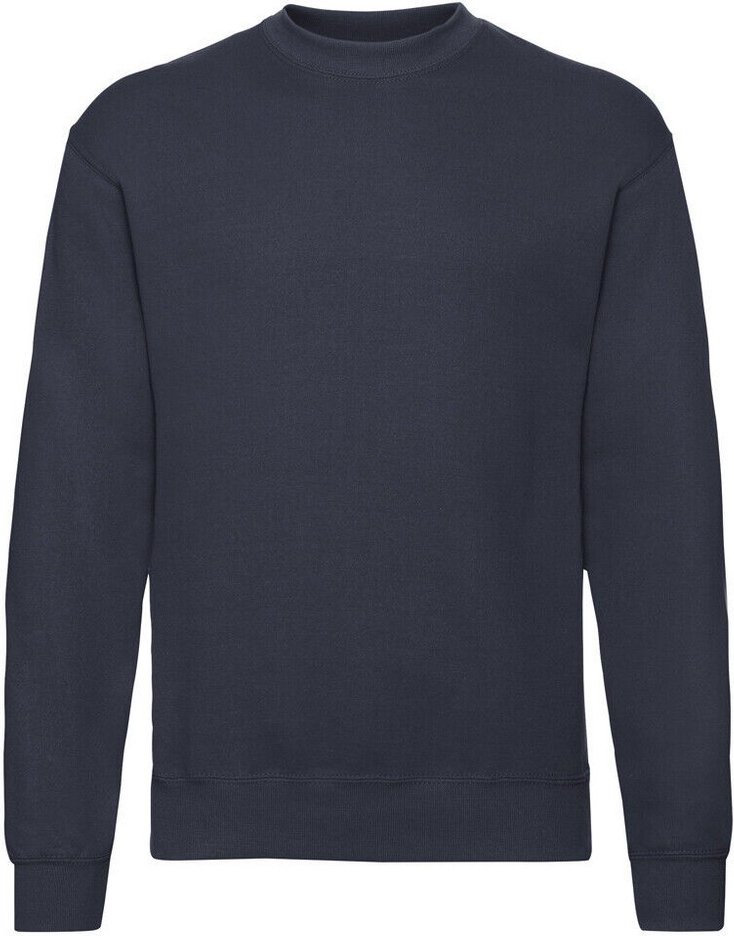 Fruit of the Loom - Sweatshirt Überschnittene Schulter für Herren (Marineblau)