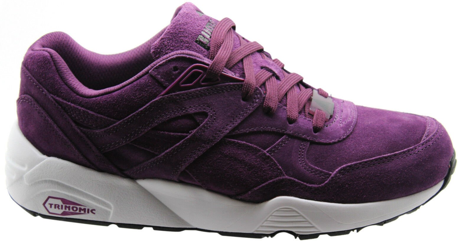 Puma Trinomic R698 Allover Wildleder -Männer Trainer lila 359392 01 B51C