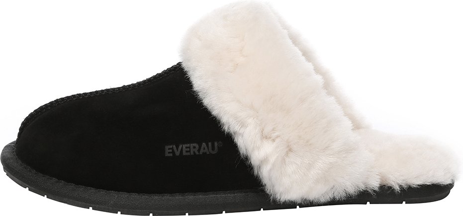 EVER AU Frauen Harrier Hausschuhe - Schwarz
