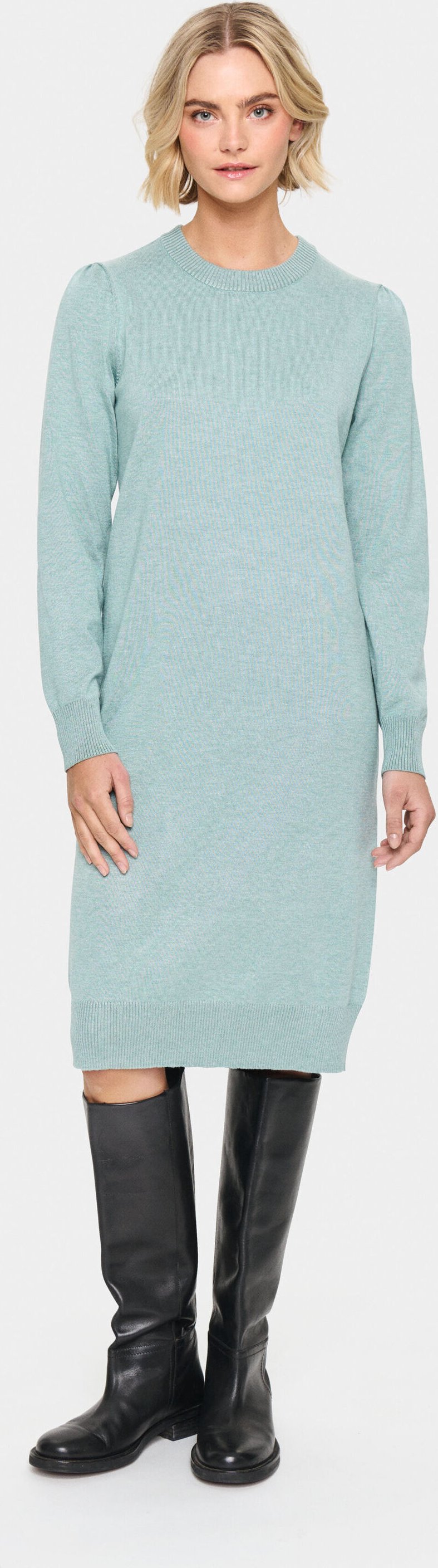 Kleid Gerade Passform blue