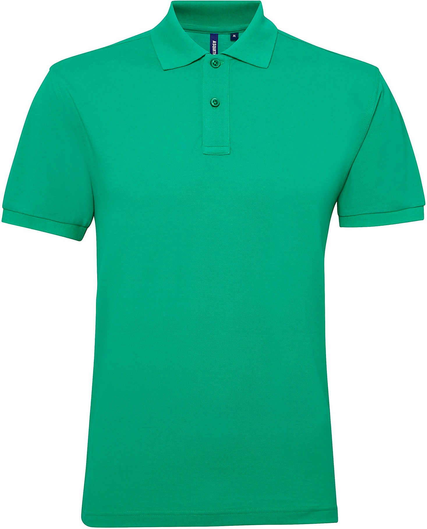 Asquith & Fox Herren Kurzarm Performance Blend Polo Shirt (Kelly)