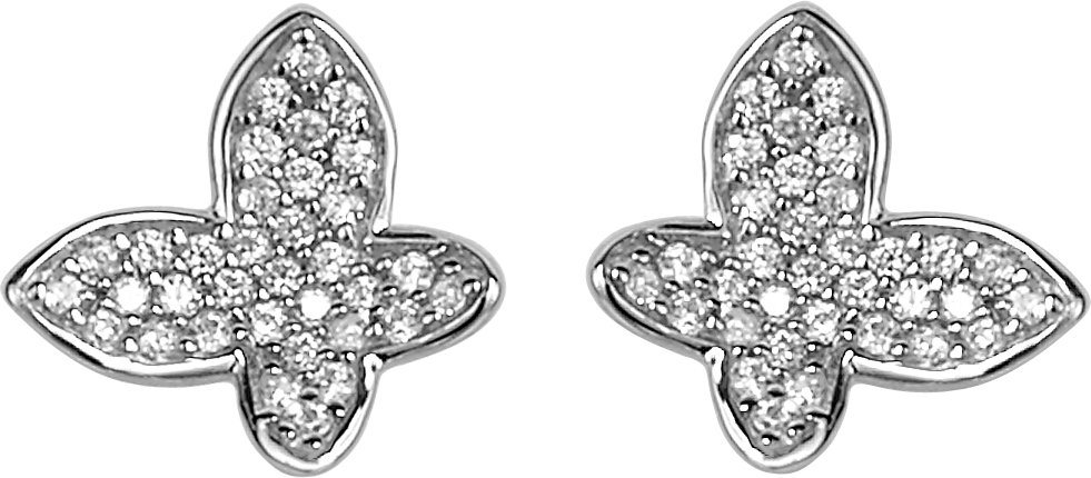 Orphelia 'Jolie' Ohrstecker für Damen aus 925er Sterlingsilber - Silber ZO-7044