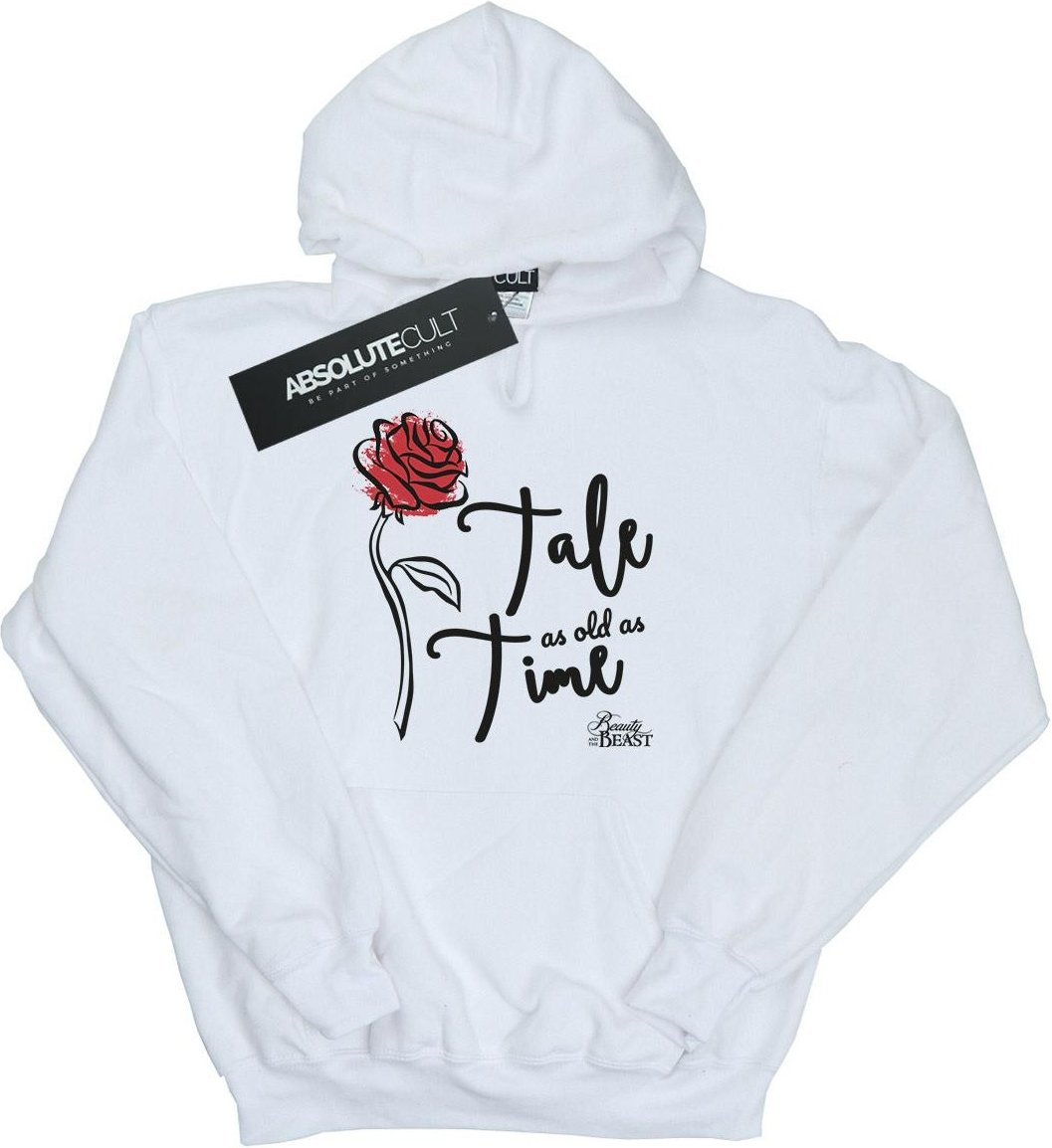 Disney - "Tale As Old As Time Rose" Kapuzenpullover für Damen (Weiß)