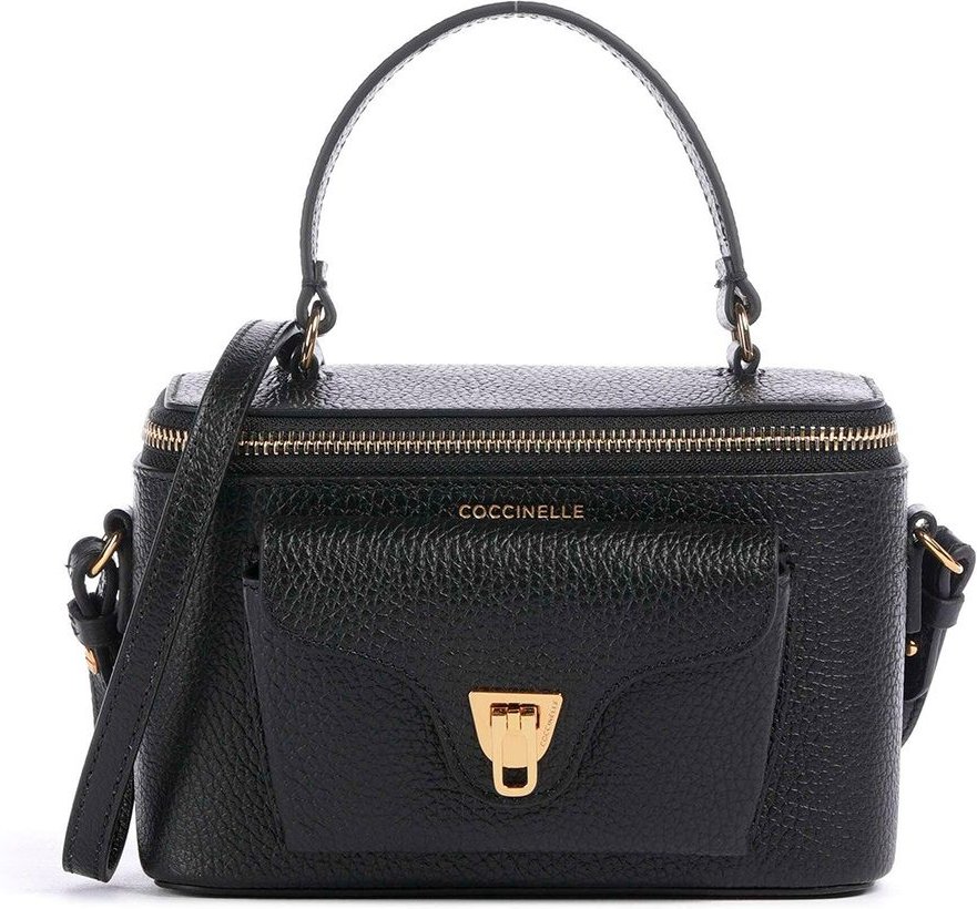 Coccinelle Beat Generatio Mini Bag, genarbtes Leder