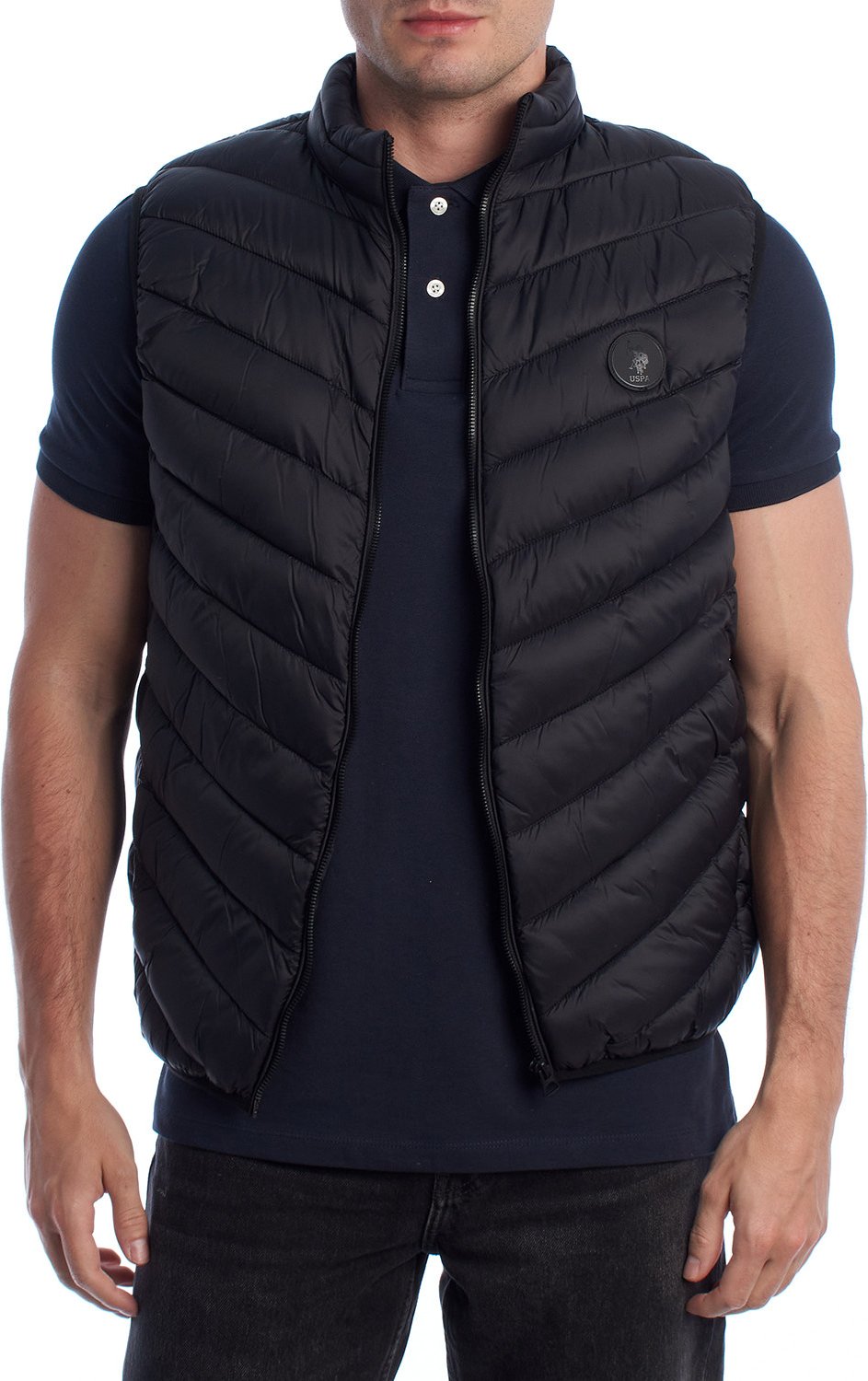 US41116002 Gepolsterte Weste für Herren