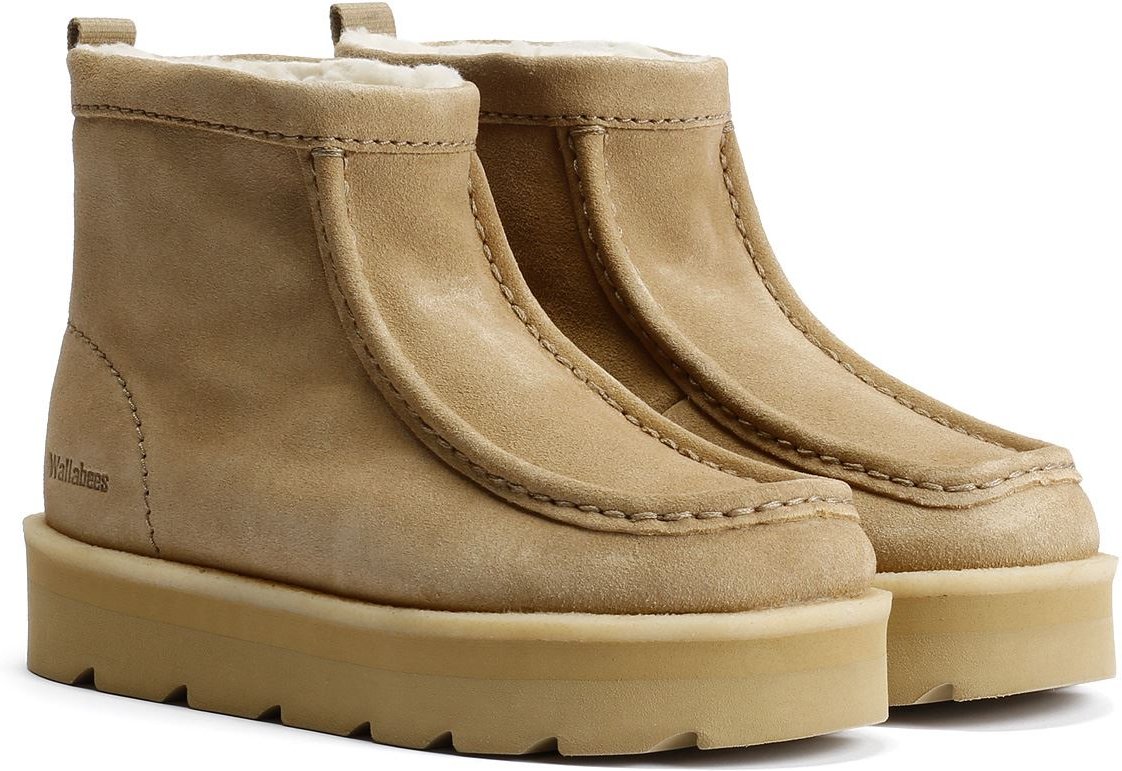 Clarks Originals Meare Rooey Wildleder Damenstiefel in Ahorn