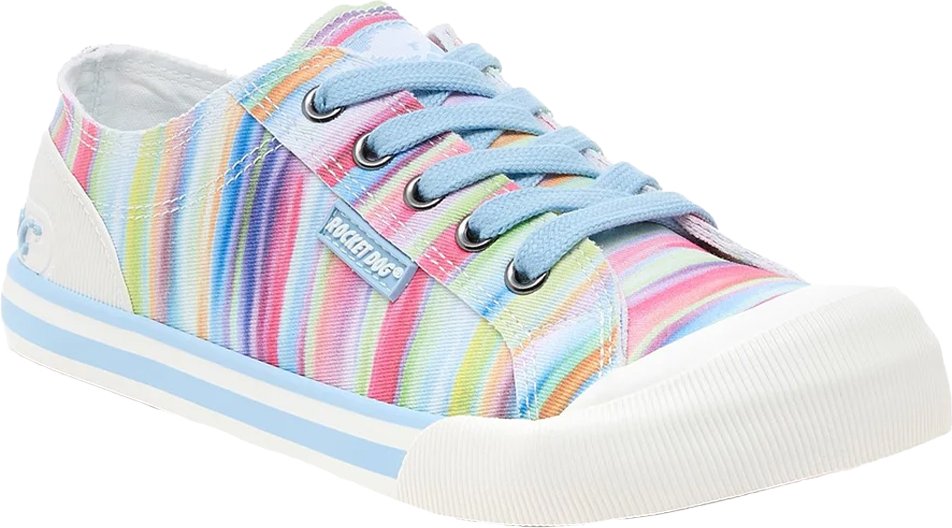 Thumbnail - Rocket Dog - Damen Sneaker "Jazzin Dens" (Regenbogen)