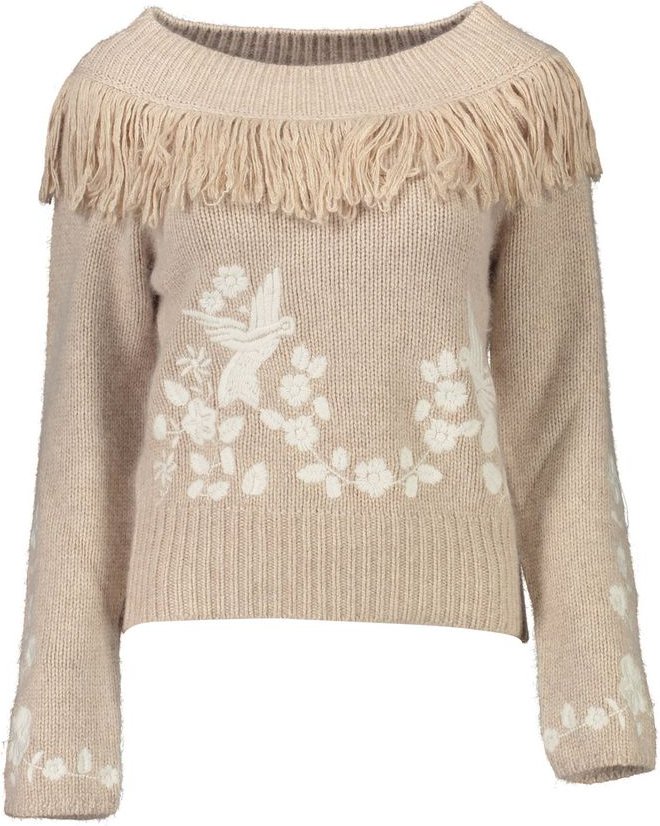 Blugirl Beiger Viskose Damenpullover