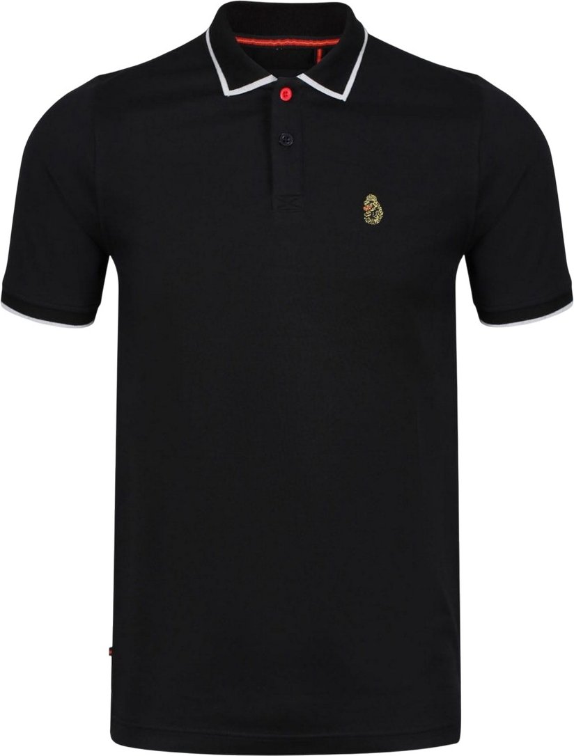 Luke 1977 - "Meadtastic" Poloshirt für Herren - Sport (Schwarz)