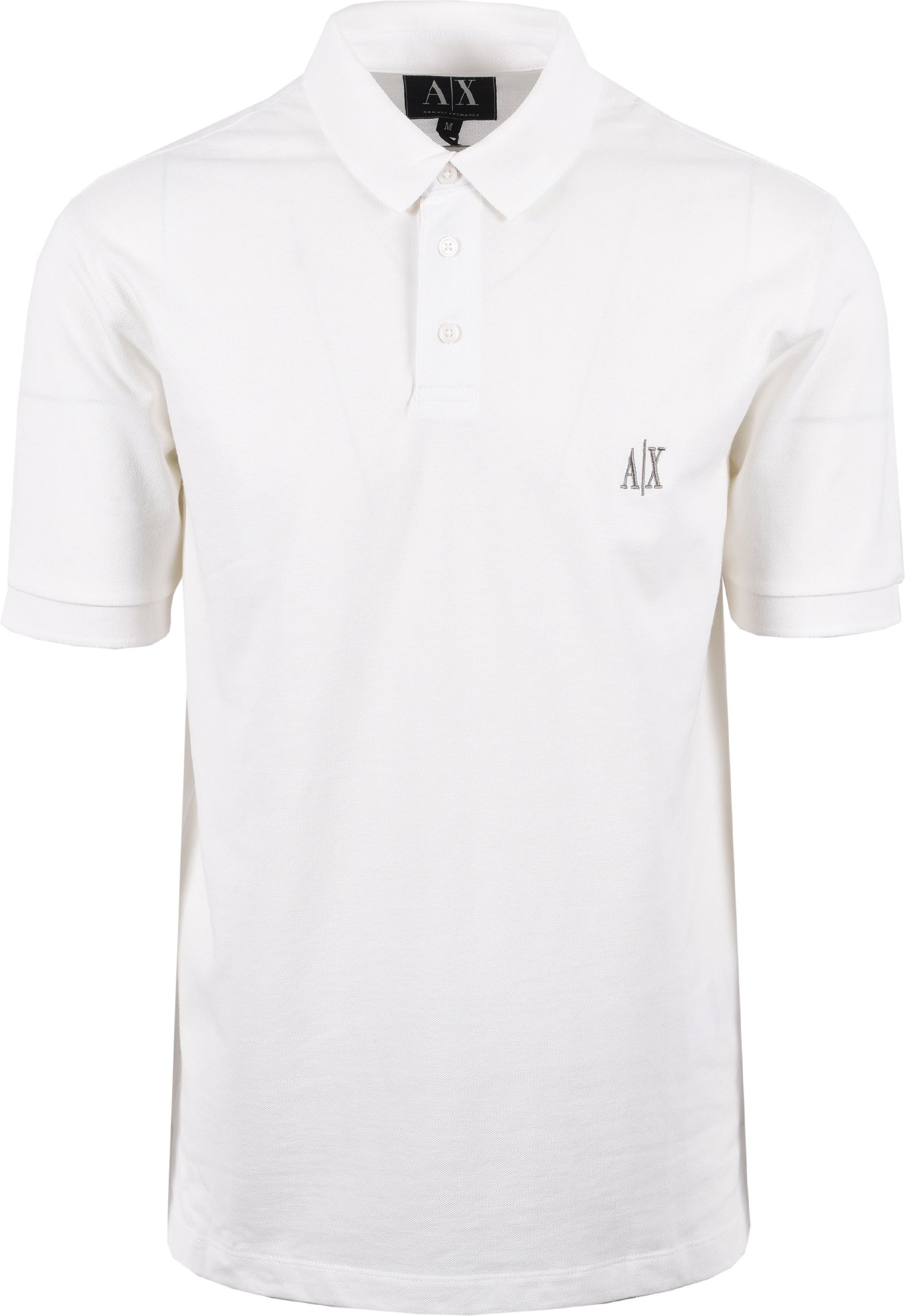 Armani Exchange Regular Poloshirt Off-White
