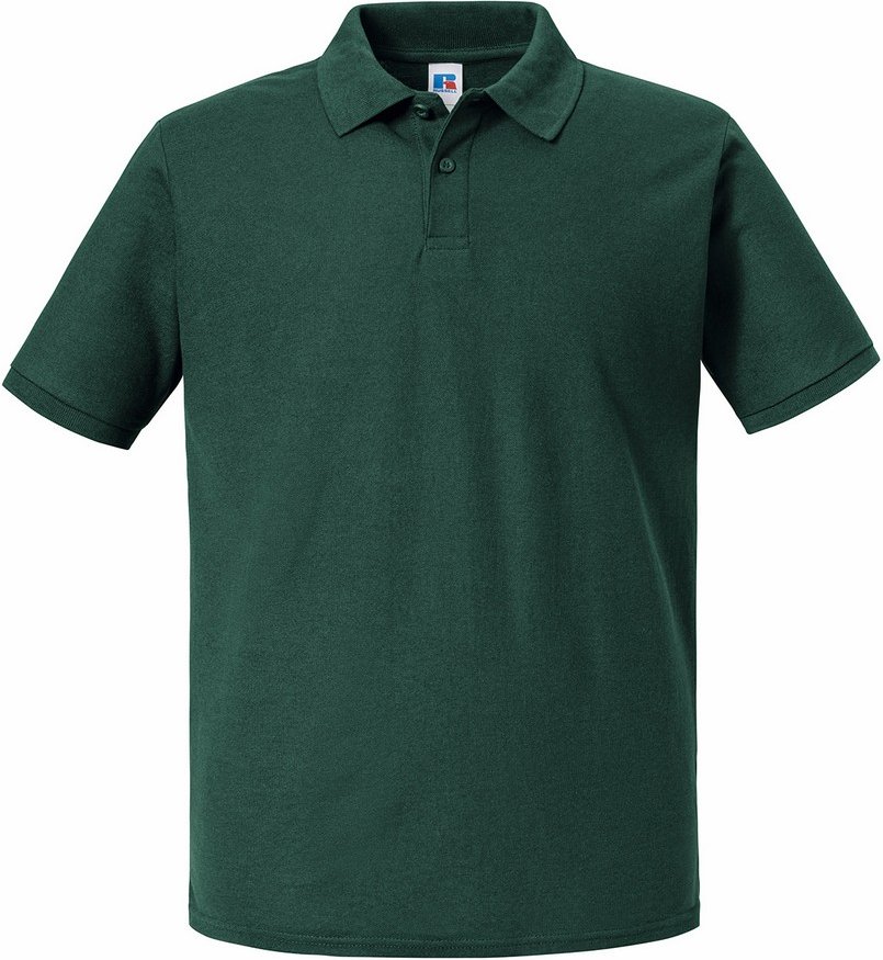 Thumbnail - Russell - "Authentic Eco" Poloshirt für Herren (Flaschengrün)