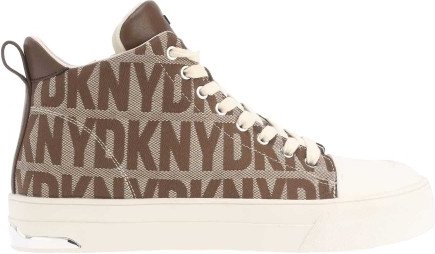DKNY - "Yaser" Sneaker für Damen, Zum Schnüren (Beige)