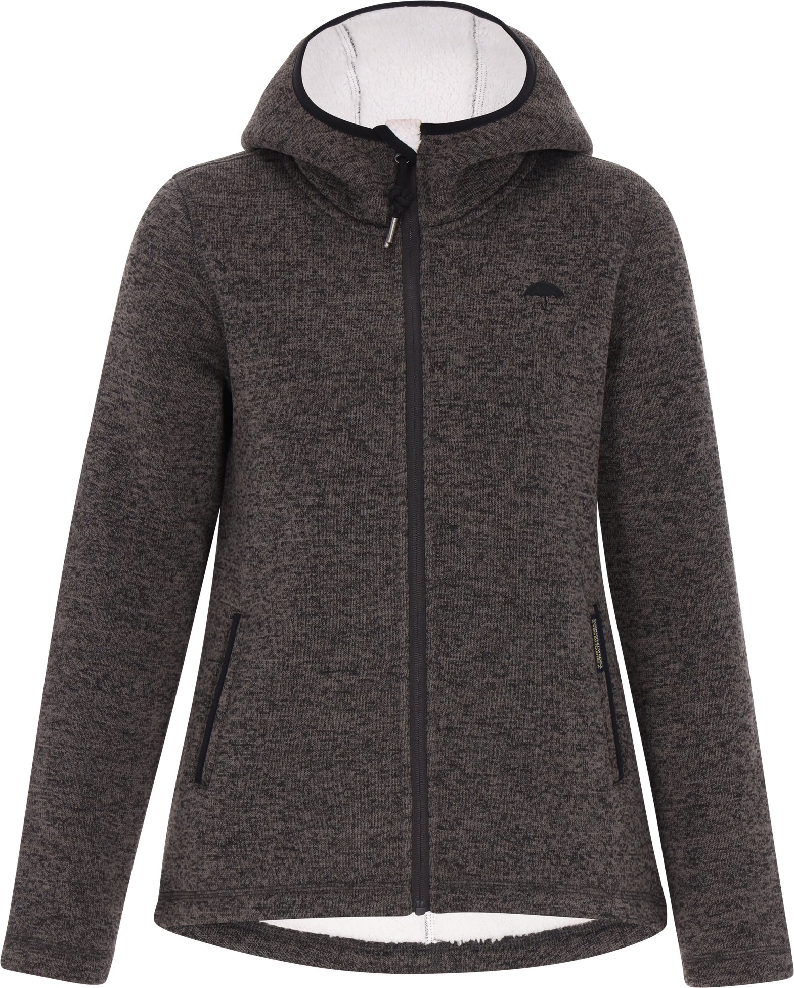 Thumbnail - Schmuddelwedda Jacke Frauen dunkelgrau meliert