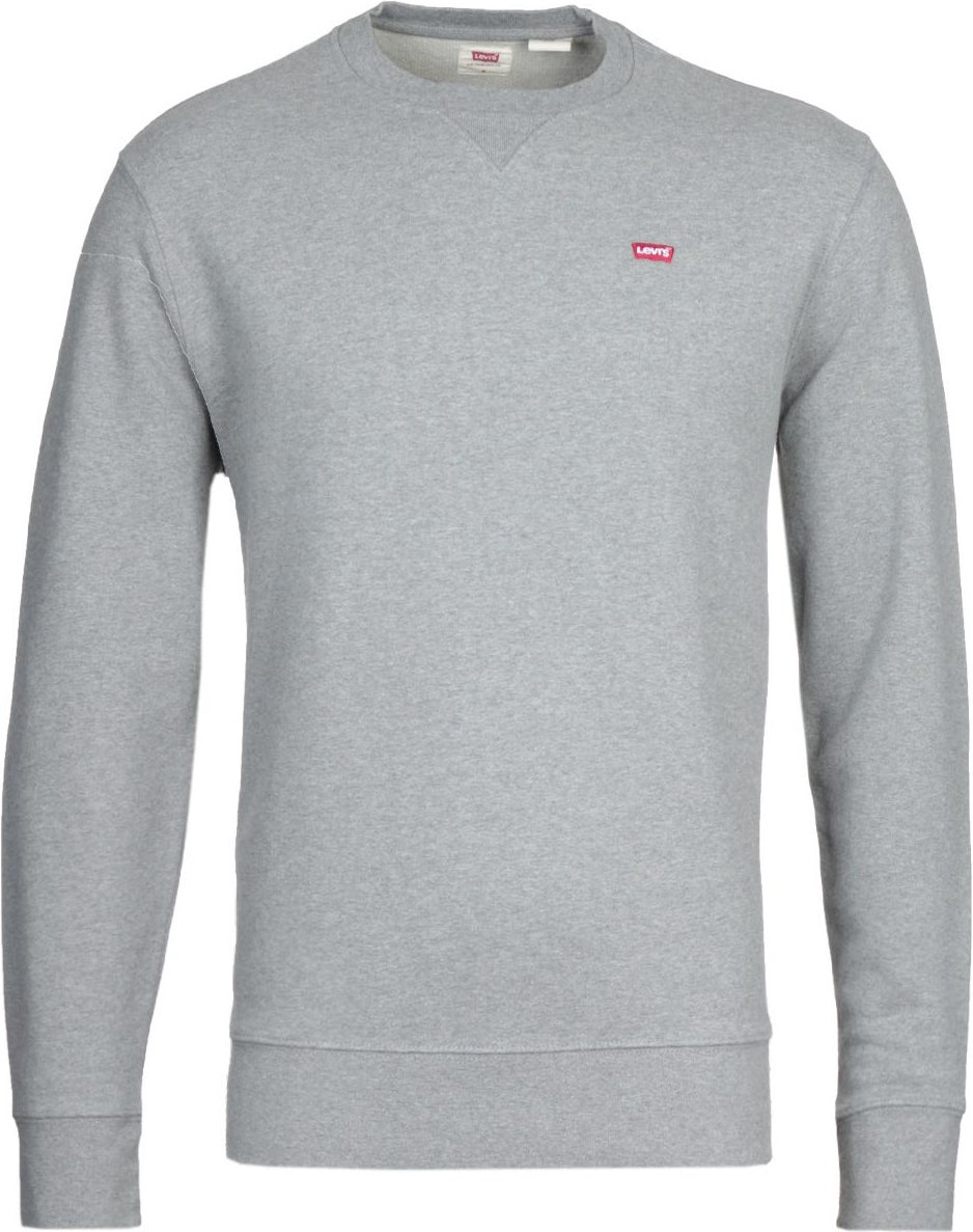Thumbnail - Levi's Neues Original Nachhaltiges Rundhals-Sweatshirt - Grau Melange