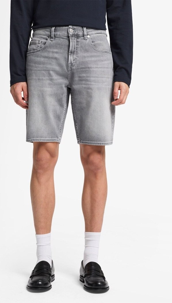 Herren Jeans Regular Shorts Shorts