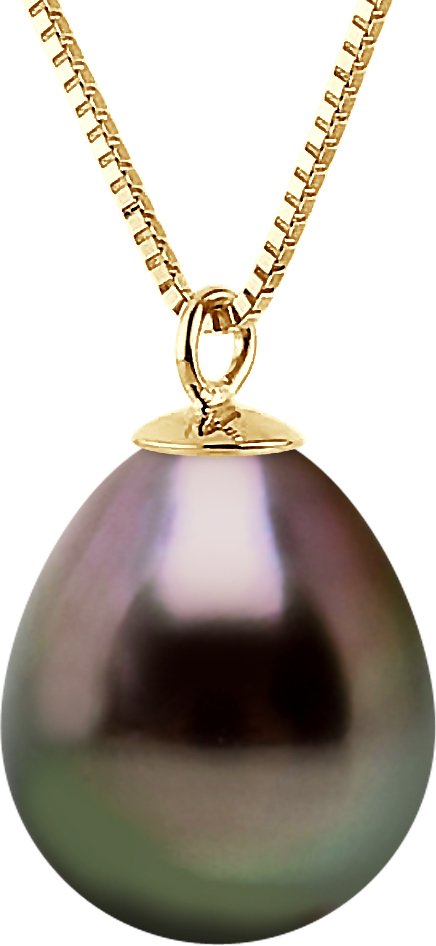 DIADEMA - Halskette - Tahiti-Perle - in Gelbgold