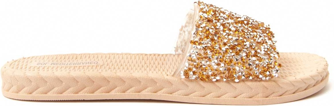 Montevita Flache Sandale Summi10 in Gold