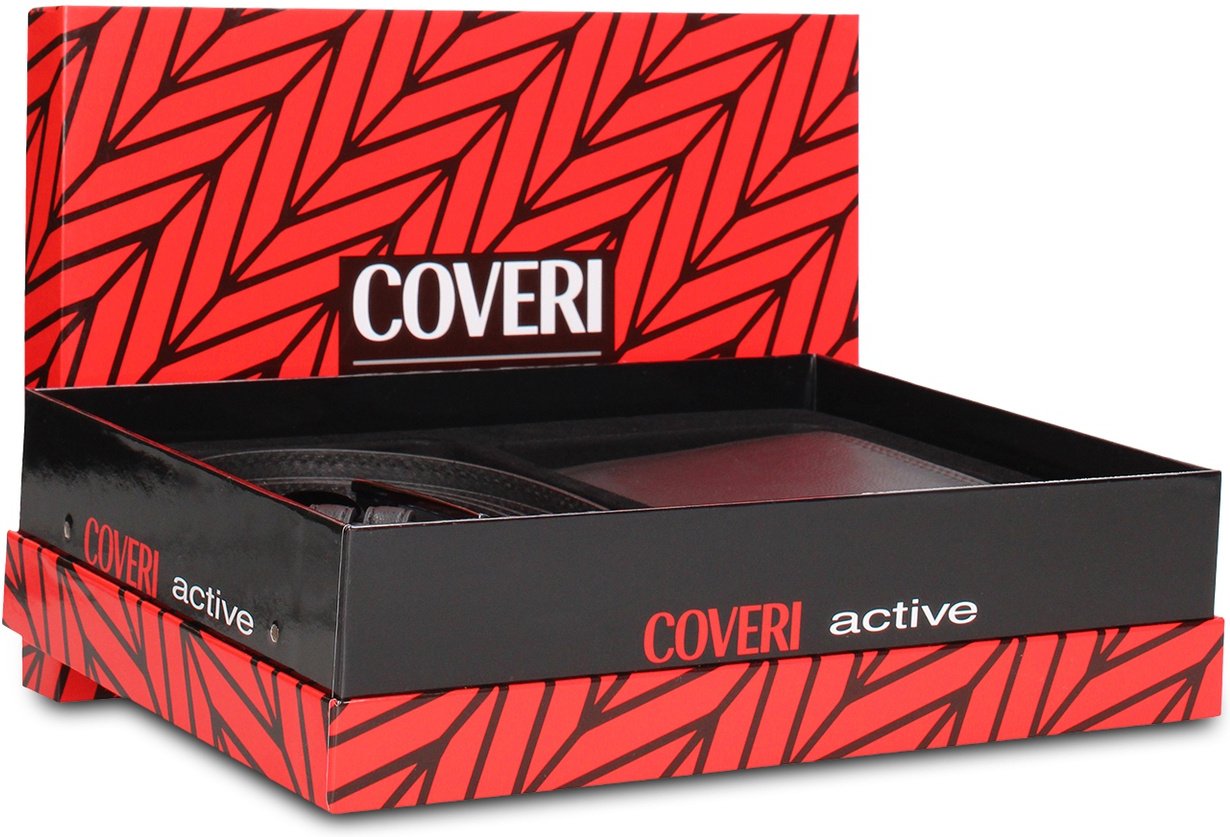 Enrico Coveri Geldbörsen- und Gürtel-Set Men