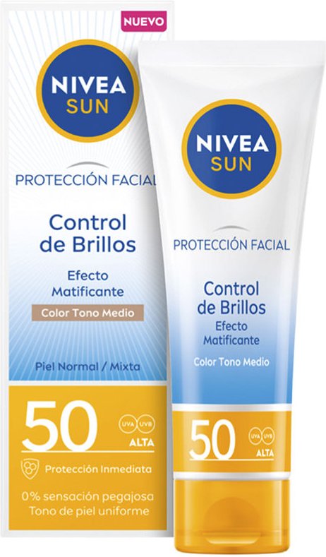 Sun Control Shine Mittel Mattierende Gesichtsbehandlung Spf50 40 ml