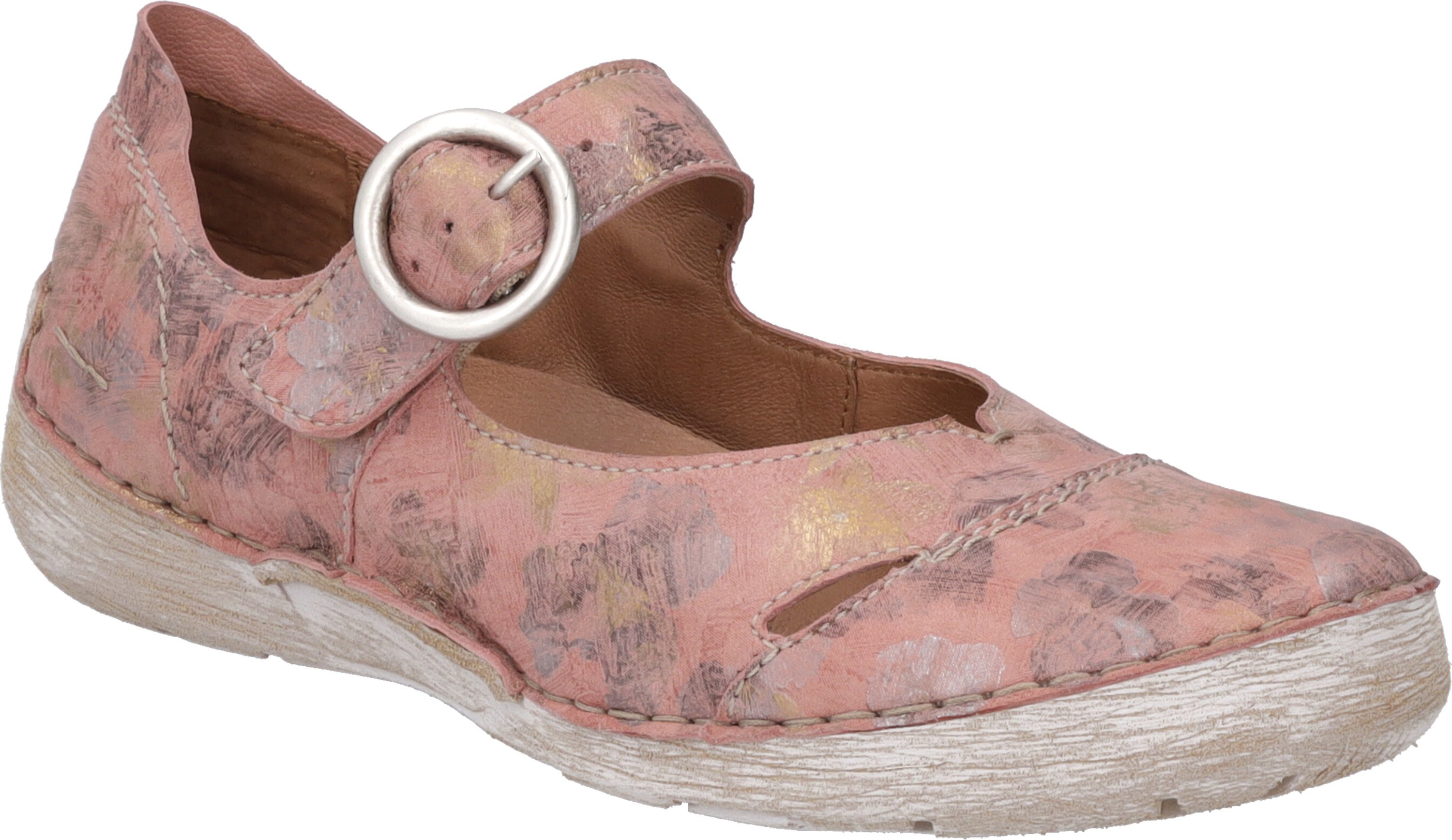 JOSEF SEIBEL Damen Sandale Fergey 80 in pink-multi