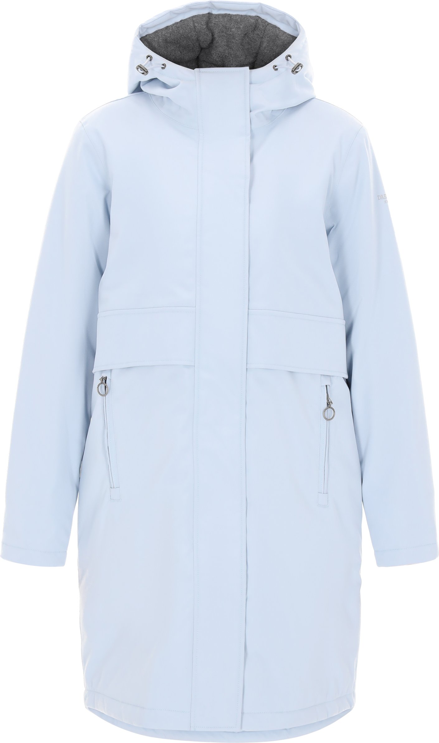 Dreimaster Parka Frauen hellblau