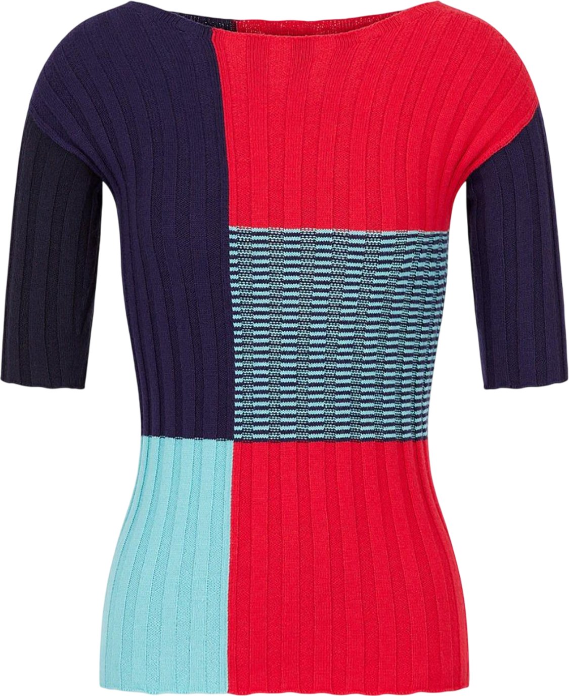 Emporio Armani - Sweatshirt für Damen (Rot/Blau)