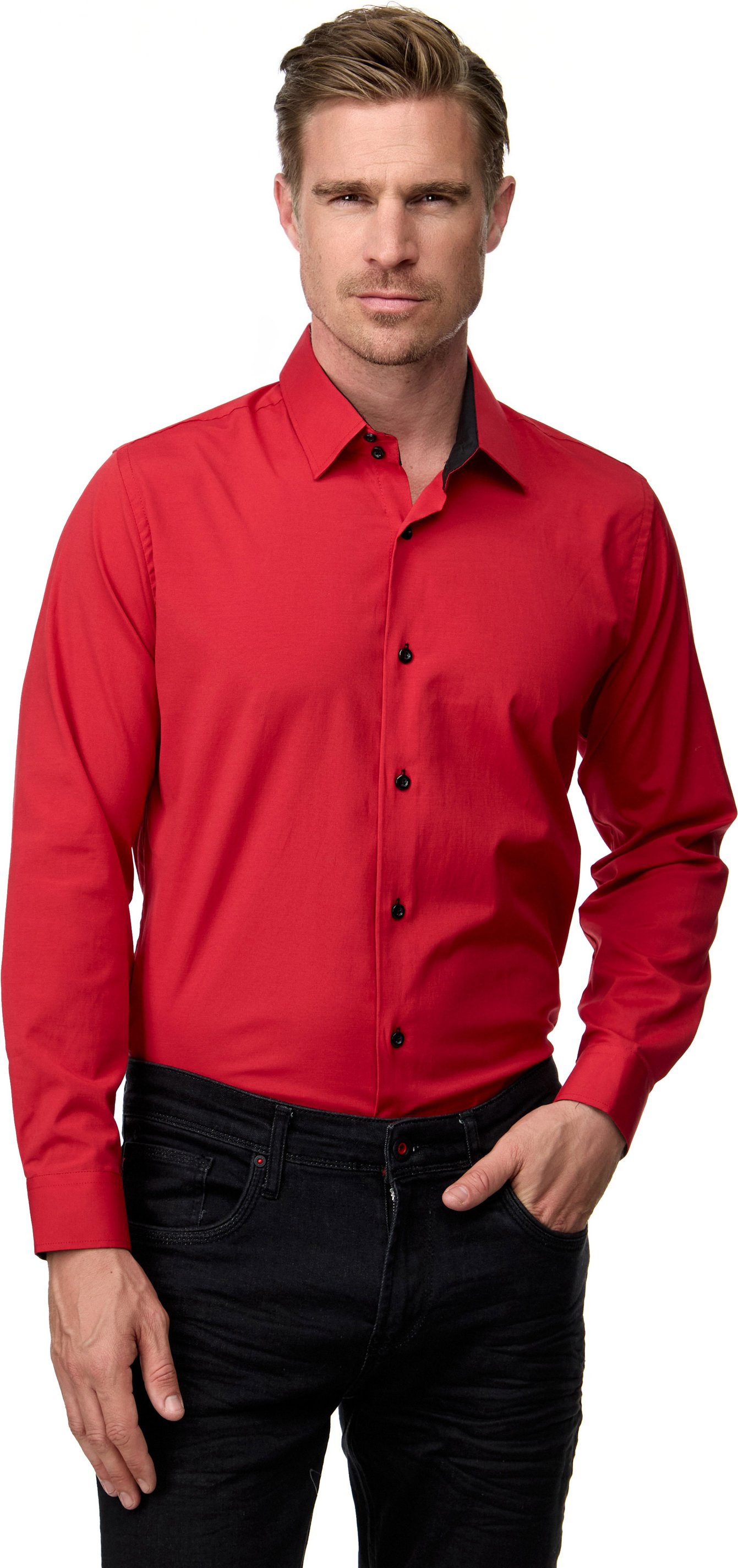 Business Hemd Slim Fit Premium Cotton-Stretch