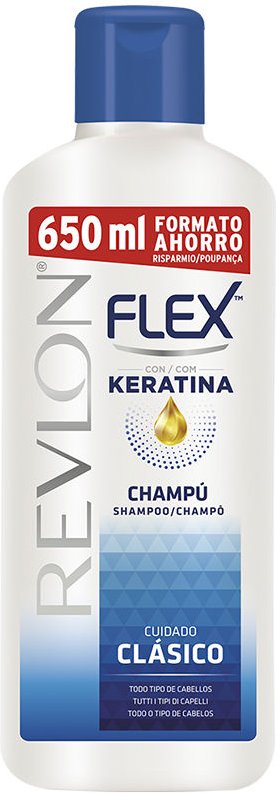 Flex Keratin Klassisches Pflegeshampoo 650 ml