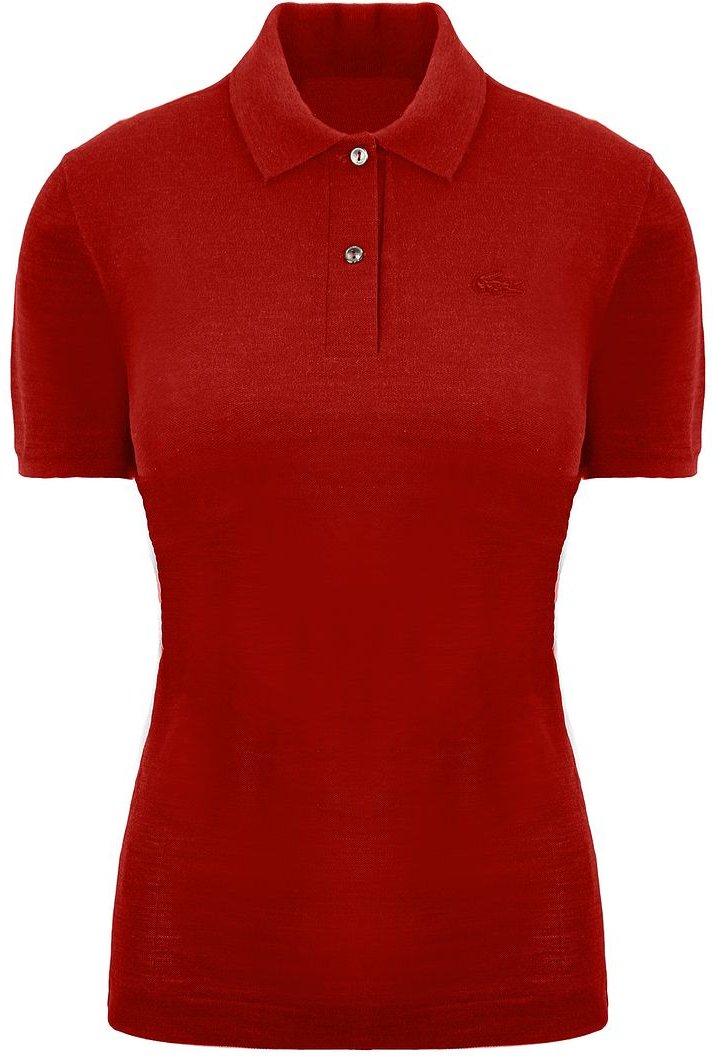 Lacoste 85th Anniversary Collection Rouge Kurzarm rot Damen Polo Shirt PF4866_240