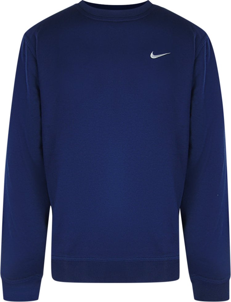 Nike Sweatshirt Mit Kleinem Swoosh In Marineblau