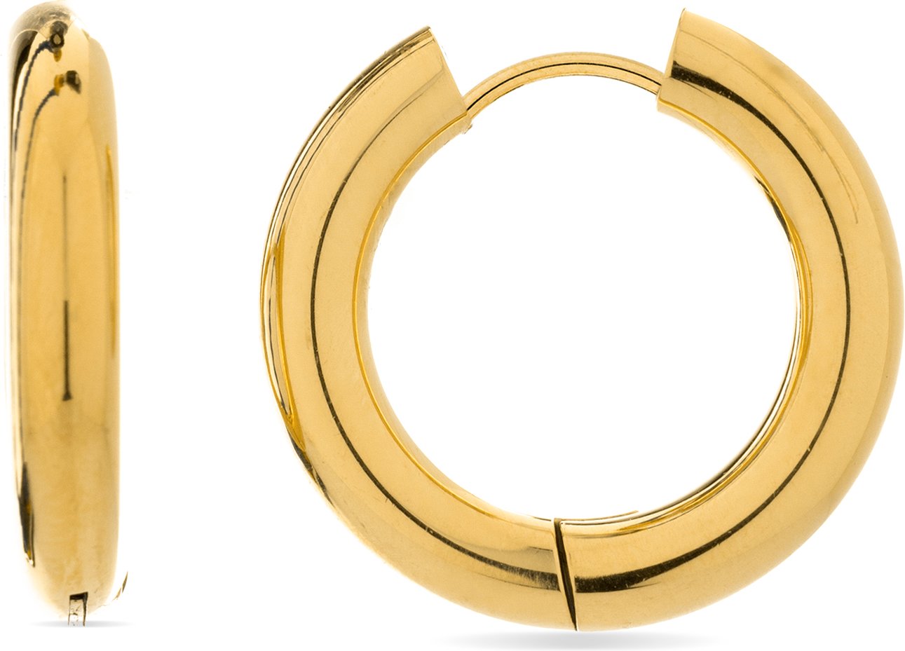 Luxenter-Ohrringe aus 18k Gelbgold - Amyck