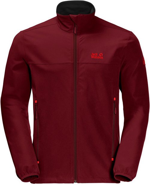 Jack Wolfskin Crestview Herren Red Jacke